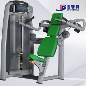 坐姿推肩器材批发 商业健身房专用健身器材/肩部推举训练器