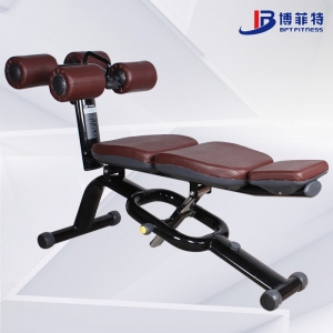 可调腹肌板训练椅 商用多功能仰卧起坐仰卧板 腹肌锻炼健身器材