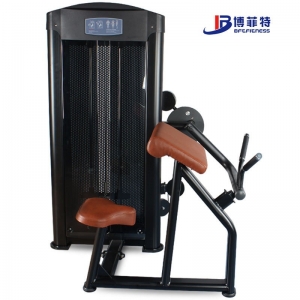 二头肌训练器 肱二头肌力量健身器材 坐式二头肌训练器生产厂家