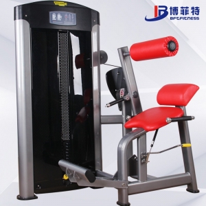 坐式后压背训练器 力量健身器材 厂家直销 背部肌肉健身器械批发