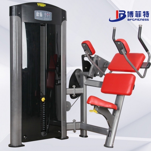 坐式压腹训练器 腹肌健身器械 腹部前屈综合练习机卷腹训练器厂家图1