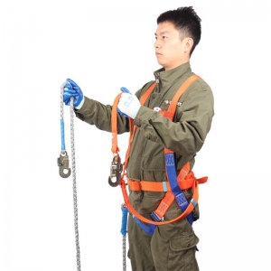 巨环欧版安全带施工全身式安全带五点式安全带电工高空作业安全带