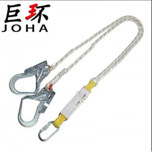 巨环安全带绳双大钩缓冲包O型环高空作业欧式全身五点