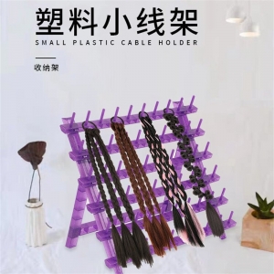 热采毛线架子壁挂线轴架54轴缝纫线蜡线梭芯线收纳架线架假发