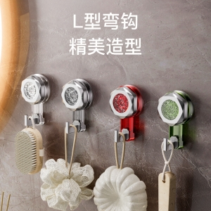 吸盘挂钩强力粘胶免打孔无痕真空墙壁卫生间浴室收纳壁挂承重粘钩