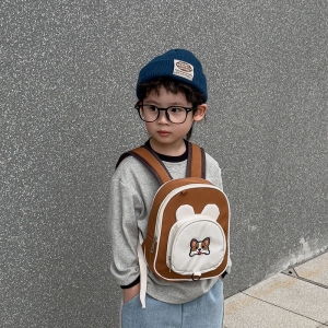 新款幼儿园儿童书包卡通可爱小动物牛津布小孩包包防泼水双肩背包