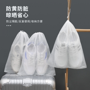 鞋子收纳袋无纺布鞋袋罩防黄小白鞋防晒加厚透气新款防尘防霉鞋套