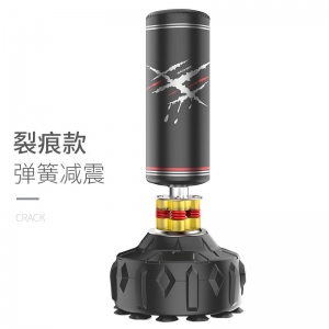 厂家直供拳击空沙袋不倒翁沙包散打立式吸盘儿童成人家用健身器材