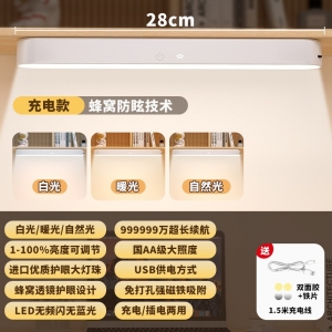 酷毙灯学习专用宿舍灯学生好物寝室磁吸灯书桌led护眼充电床头灯