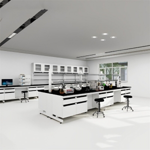 全钢实验台实验室边台试验台工作台操作台钢木实验台化学桌通风柜