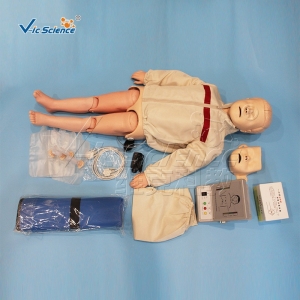高级儿童复苏模拟人 急救训练模型 心肺复苏训练 教学模型