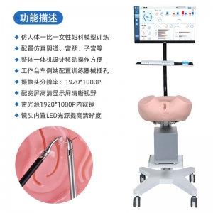 厂家定制宫腔镜模拟训练器医学院教学模拟器模具内窥镜咬切钳定做