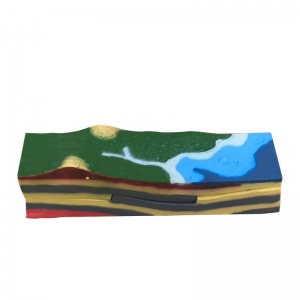 沉积作用演示装置模型 地理地表地壳运动地质教学仪教学专用器材