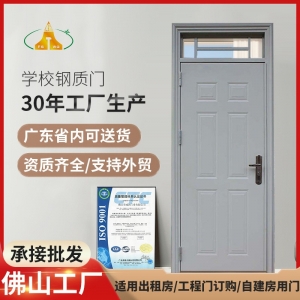 佛山不锈钢铁门定制平开钢质门学校钢质门加厚钢质铁门室内门非标