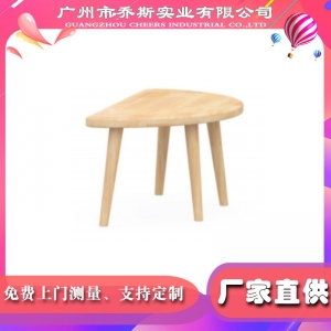 幼儿园早教中心可拼接实木橡胶木半圆桌 厂家直供价格优惠