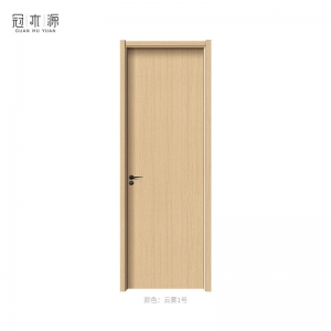 工厂定制T型门现代简约无漆室内房间隔音平板实木T型门来图加工办公室门