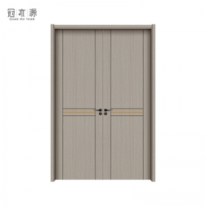 厂家批发双开门 轻奢简约生态别墅办公楼室内整套T型静音双开门