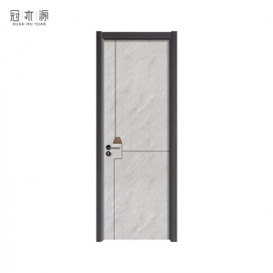 厂家定制碳晶门 简约室内工程免漆生态房间橡木碳晶门 来图来样