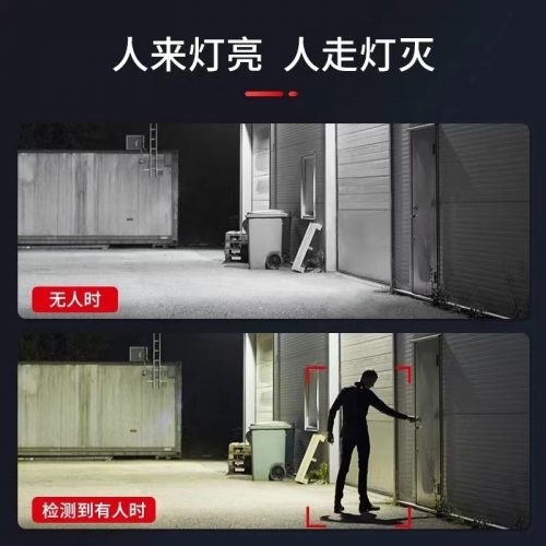 监控摄像头白光全彩400万WiFi云台旋转双向对讲室外防水图2