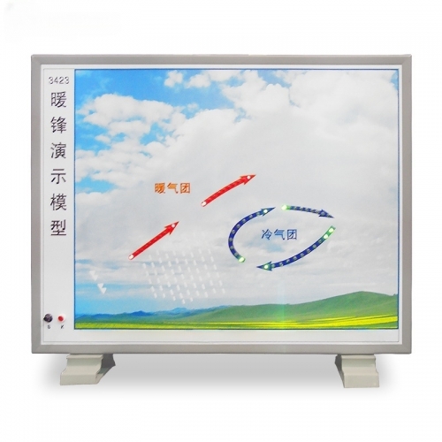 地理教学模型带发光二级管暖锋演示模型图1