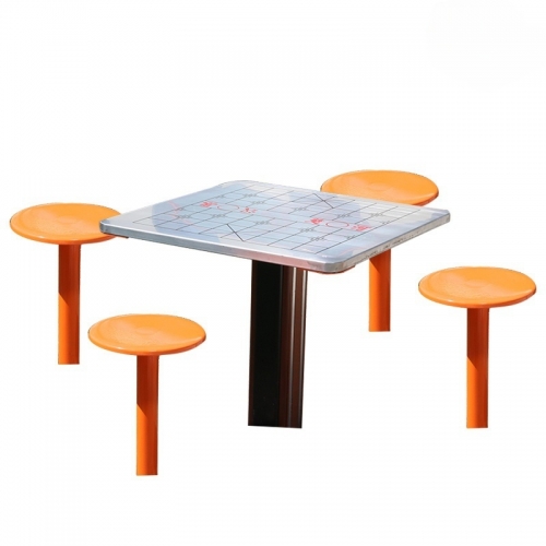 学校校园学生体育运动体育器材塑木路径系列棋盘桌图1
