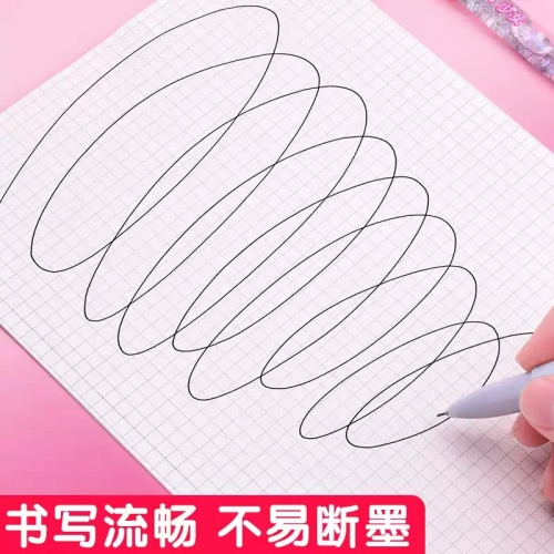 流沙笔可爱超萌网红流沙中性笔女生款奖品小学生好看的漂亮创意卡通黑色笔奖励学生期末礼物文具批发学习用品图2