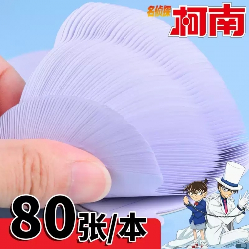 正版柯南异形线圈本笔记本本子加厚迷你小本本随身记高颜值小本子口袋本随身携带造型记事本奖励学生有趣奖品图4