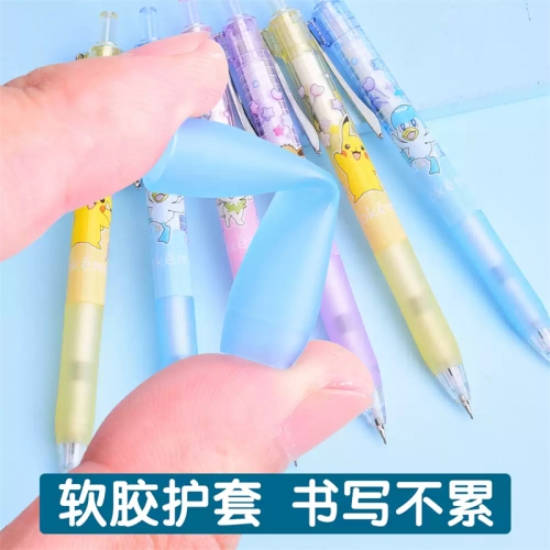正版宝可梦自动铅笔高颜值0.5自动笔初中生小学生专用活动铅笔儿童初学者软握正姿笔学生奖励小礼品文具批发【随机1支】自动铅笔图3