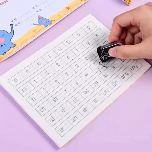 汉语拼音本一年级小学生专用全国统一标准练习幼儿园幼小初学者作业簿三线四线格汉语拼音本小三格二年级儿童图4