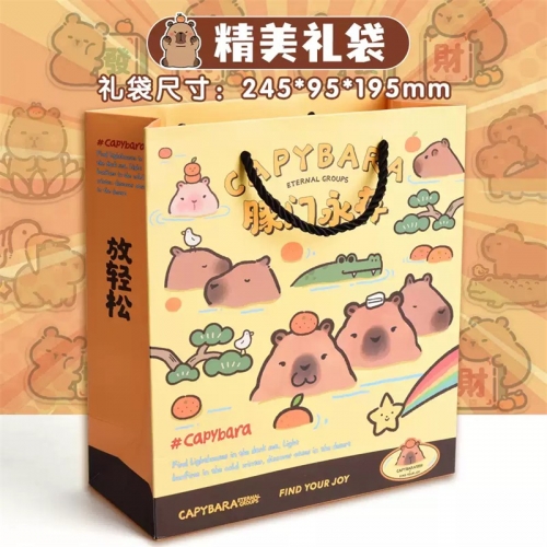 卡皮巴拉文具套装礼盒新年礼物小学生礼品幼儿园学习用品大礼包奖励小学生奖品文具礼盒图4