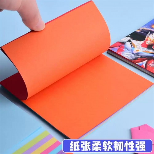 折纸手工制作材料儿童折纸专用纸彩纸正方形手工纸小学生千纸鹤剪纸折纸创意美术纸diy剪窗花益智方形幼儿园图2