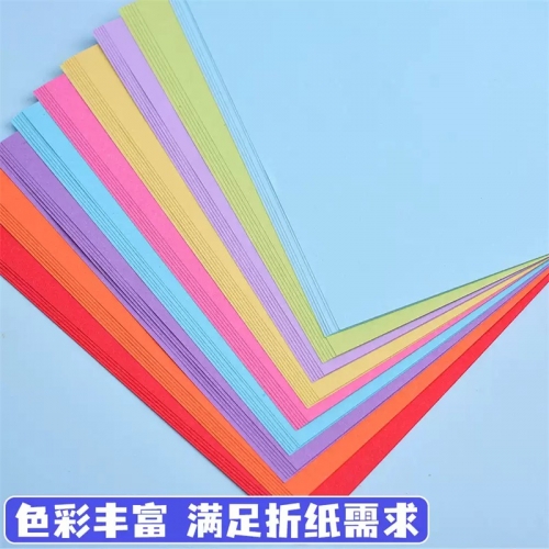 折纸手工制作材料儿童折纸专用纸彩纸正方形手工纸小学生千纸鹤剪纸折纸创意美术纸diy剪窗花益智方形幼儿园图3