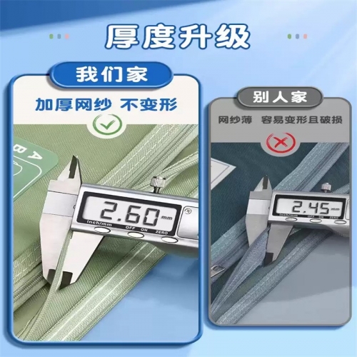 科目分类袋初中生专用拉链式学科文件袋双层大容量高中生A4试卷资料袋透明网纱分科书袋作业袋收纳袋书本分类图2