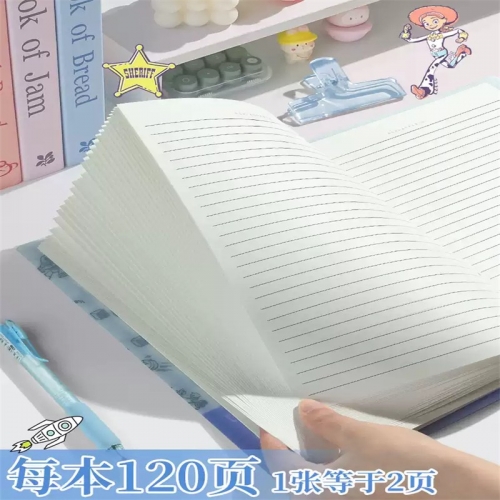 新款迪士尼b5活页笔记本子日记本记事本线圈本高颜值ins风小学生活页夹可拆卸外壳初中生专用漂亮好看图5