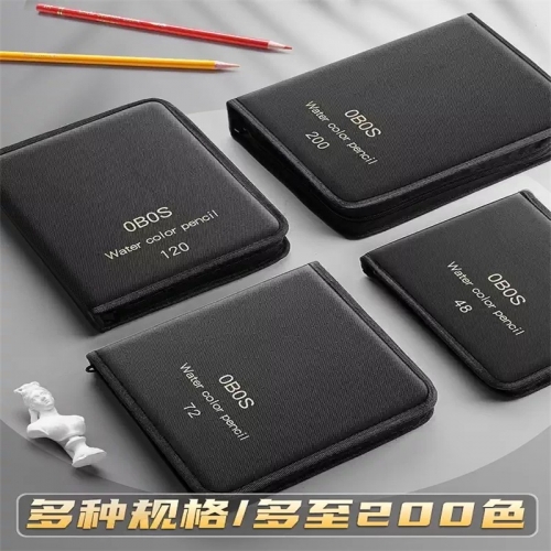 专业200色彩铅画画专用油性水溶性彩色铅笔小学生72色美术生涂色套装120色150可擦绘画美术笔包图9
