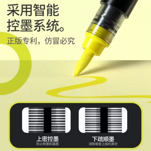 掌握双头直液式丙烯马克笔软头彩笔画画彩色笔小学生美术专用幼儿园儿童无毒可洗笔芯颜色炳稀24比心48色36色图2
