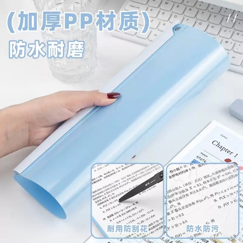 旋转拉杆文件夹a4纸收纳夹试卷夹拉杆夹试卷整理夹资料夹抽杆夹旋转式活页夹小学生专用透明插页装订成册神器图2