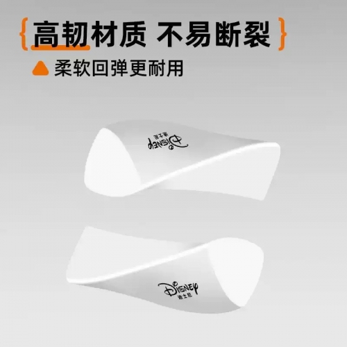 迪士尼三角橡无屑超干净不留痕小学生专用拉丝铅笔橡皮擦创意卡通可爱可擦2b幼儿园儿童像皮擦字成线高颜值图2