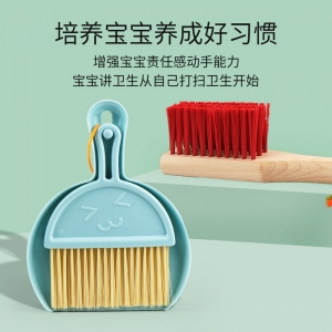 儿童过家家清洁卫生打扫套装木制五件套清洁器扮家家玩具