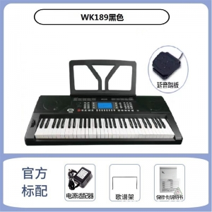 电子琴61键力度键盘APP跟弹演奏教学入门便携智能教学