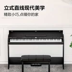 电钢琴88键儿童入门考级家用智能数码幼师推荐立式翻盖
