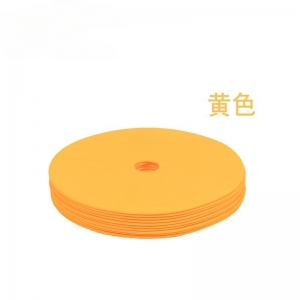 地标垫足球标志盘训练障碍物平面标志碟标志物碟标足球训练装备