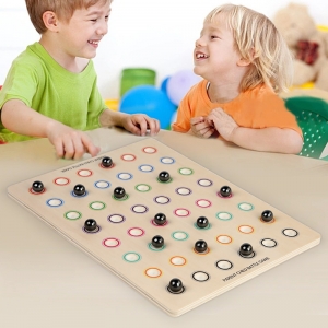 儿童磁力感应踩雷棋锻炼逻辑推理训练专注力亲子互动益智桌面玩具