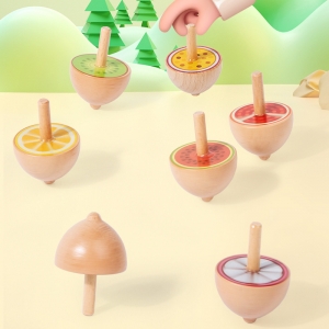 幼儿童早教旋转陀螺套装手指精细动作老人益智传统休闲桌面玩具