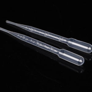 一次性巴氏吸管塑料滴管0.2ml0.5ml1ml2ml3ml5ml刻度实验移液滴管