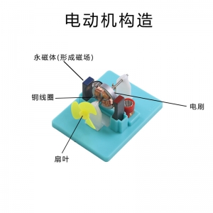 小型电动机模型开放式直流电动机模型diy小马达小学科学初中物理