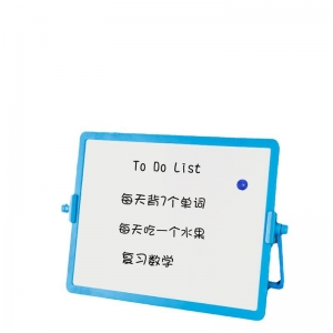 双面小白板磁性儿童家用桌面易擦画板可移动支架便携办公写字板