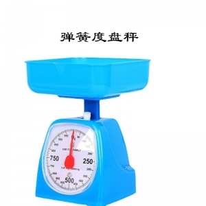 教学弹簧度盘秤学生千克秤厨房机械称三年级学习小克称家用弹簧