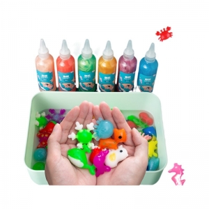 水精灵儿童海洋水宝宝魔法手工diy益智玩具套装