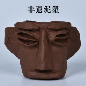 非遗陶泥泥塑免烧粘土雕塑泥巴玩具儿童陶艺